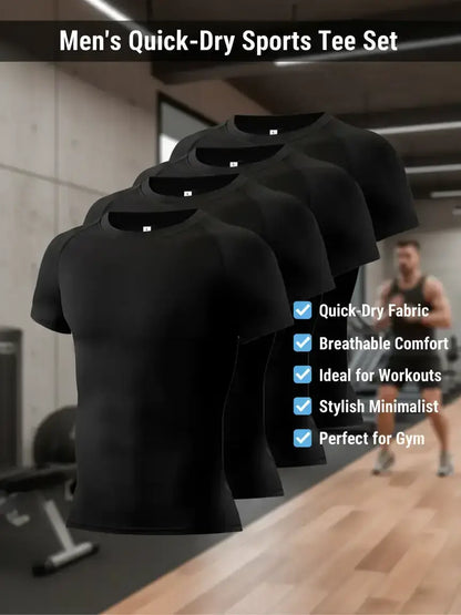 Round Neck Raglan Compression Shirt